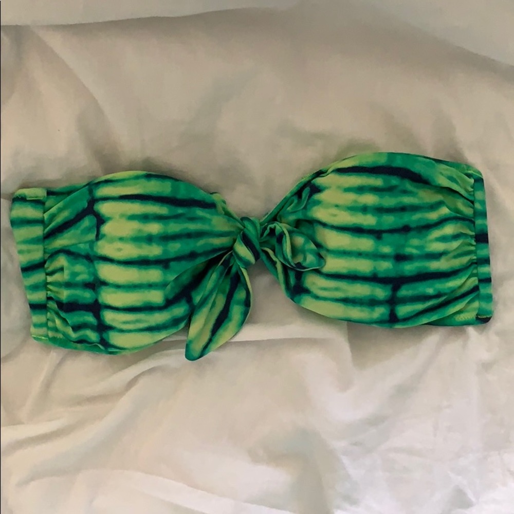 Tie-Dye Bandeau Bikini Top